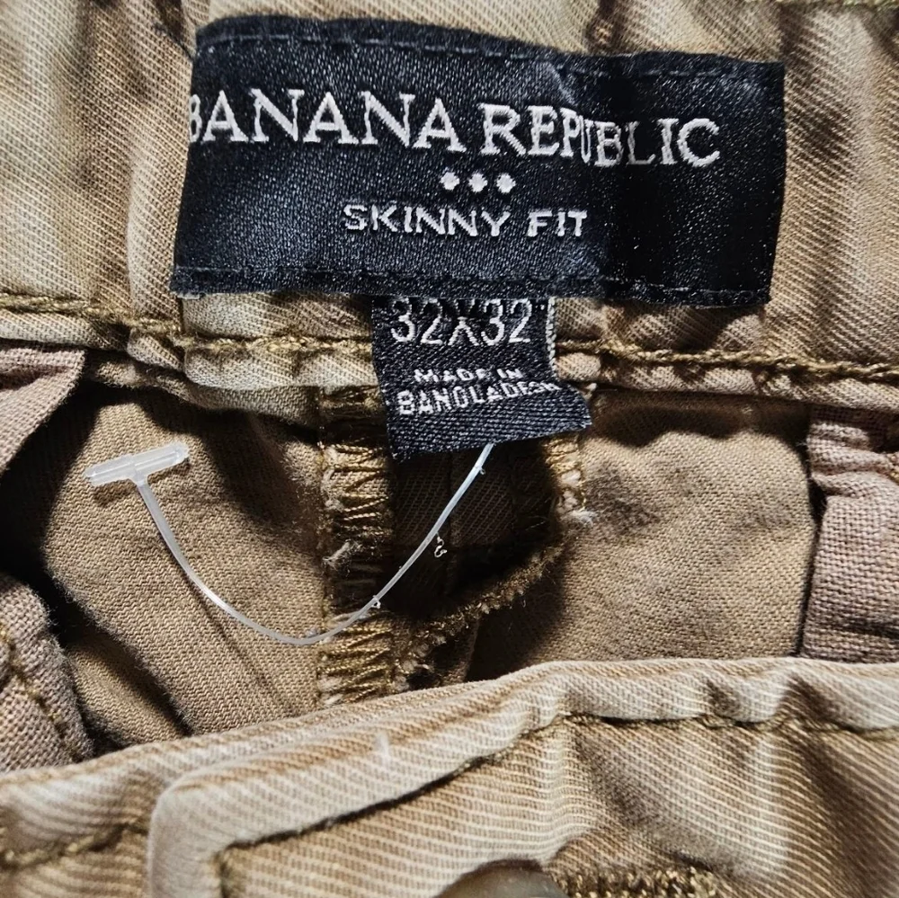 Banana Republic Tan Skinny Fit Chinos size 32×32
